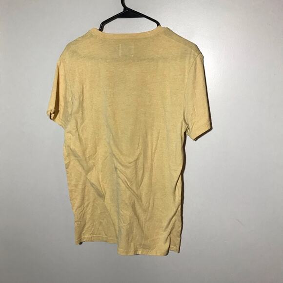 Abercrombie & Fitch womens M yellow New York moose short sleeve tshirt comfy - Picture 2 of 8